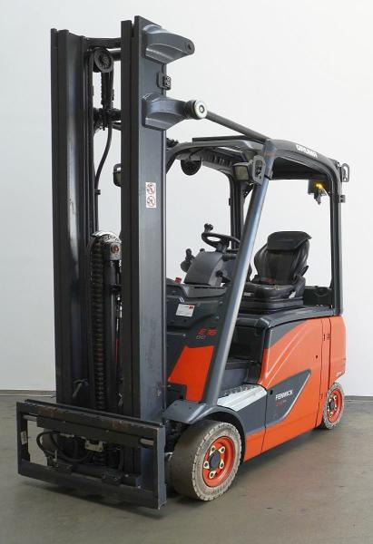 Linde E 16 PH EVO 386-02 - Chariot élévateur électrique: photos 1 Linde E 16 PH EVO 386-02 - Chariot élévateur électrique: photos 1
