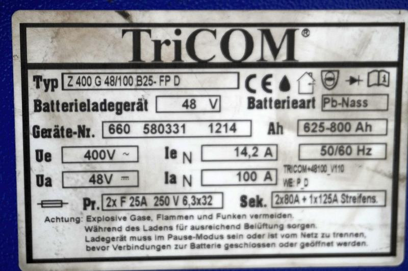 Accumulateur TRICOM TriCOM FUTUR 48V/100A: photos 6