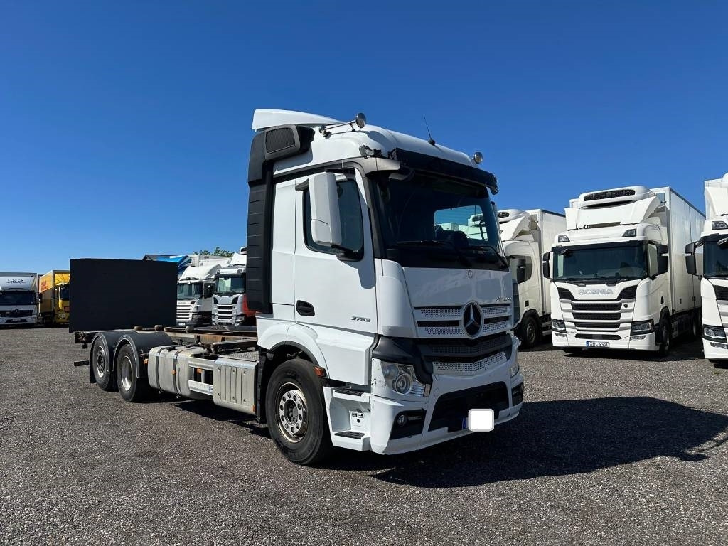 Mercedes-Benz ACTROS 2753 serie 7588 - Camion porte-conteneur/ Caisse mobile: photos 2 Mercedes-Benz ACTROS 2753 serie 7588 - Camion porte-conteneur/ Caisse mobile: photos 2
