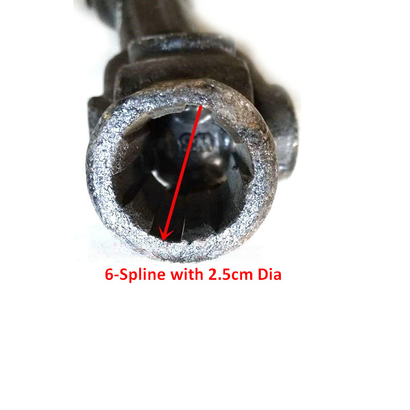 Qingdao Promising Gear Pump Drive Shaft for China Loader - Demi arbre pour Chargeuse sur pneus: photos 4 Qingdao Promising Gear Pump Drive Shaft for China Loader - Demi arbre pour Chargeuse sur pneus: photos 4