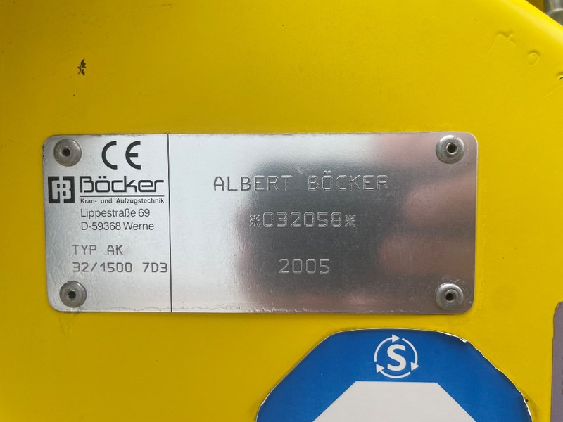 Böcker AK 32/1500 - Grue tout-terrain: photos 3 Böcker AK 32/1500 - Grue tout-terrain: photos 3