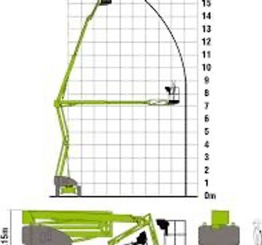 Niftylift HR 17 Hybride 4x4 - Nacelle articulée: photos 3 Niftylift HR 17 Hybride 4x4 - Nacelle articulée: photos 3