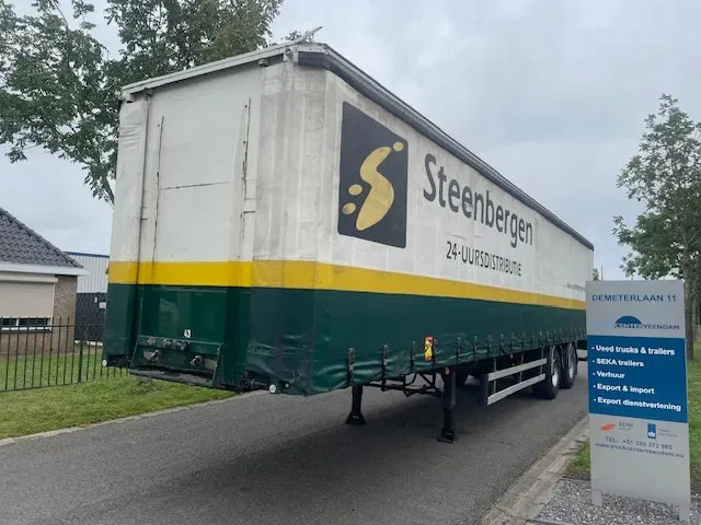 Burg Curtain slider Curtain slider Tail lift 2000 KG Bankirai floor BPO12-20 SRNXX - Semi-remorque rideaux coulissants: photos 1 Burg Curtain slider Curtain slider Tail lift 2000 KG Bankirai floor BPO12-20 SRNXX - Semi-remorque rideaux coulissants: photos 1