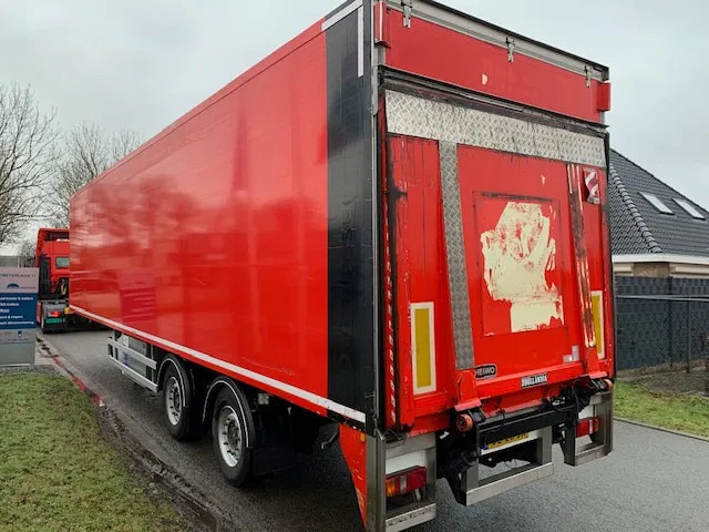Semi-remorque frigorifique H.T.F. HTF 2 axle Frigo trailer 1 axle steering Carrier Vector city dubbele verdamper APK 03-2026: photos 6