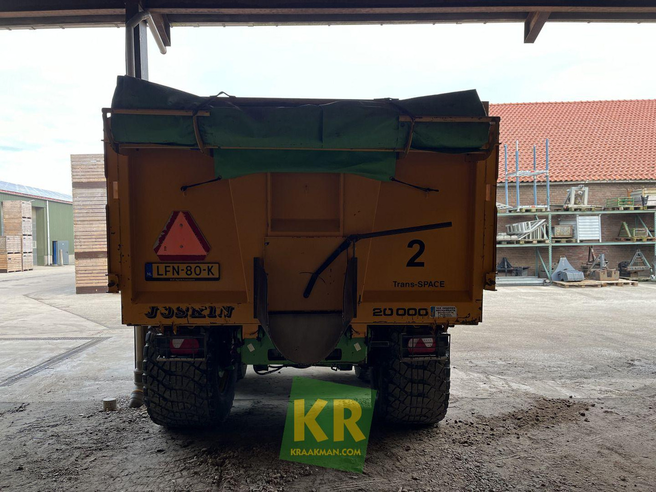 Joskin Trans-Space 2000 - Benne agricole: photos 3 Joskin Trans-Space 2000 - Benne agricole: photos 3