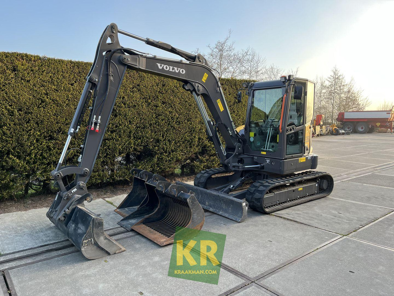 Volvo ECR58F - Pelle sur chenille: photos 1 Volvo ECR58F - Pelle sur chenille: photos 1