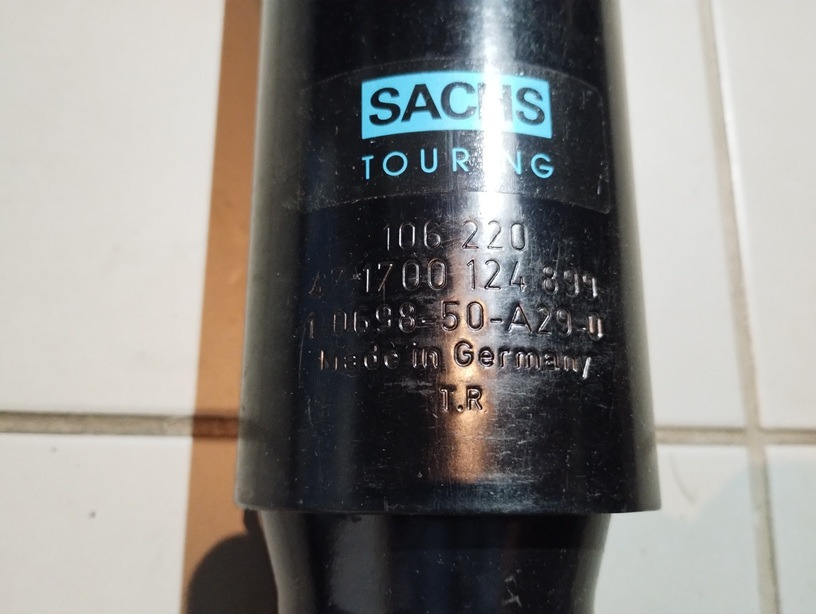 AMORTYZATOR TYLNI MERCEDES 106220 SACHS 6453260000 SK MK 1628 1633 1635 1644 1729 1831 1748 1850 - Amortisseurs: photos 2 AMORTYZATOR TYLNI MERCEDES 106220 SACHS 6453260000 SK MK 1628 1633 1635 1644 1729 1831 1748 1850 - Amortisseurs: photos 2