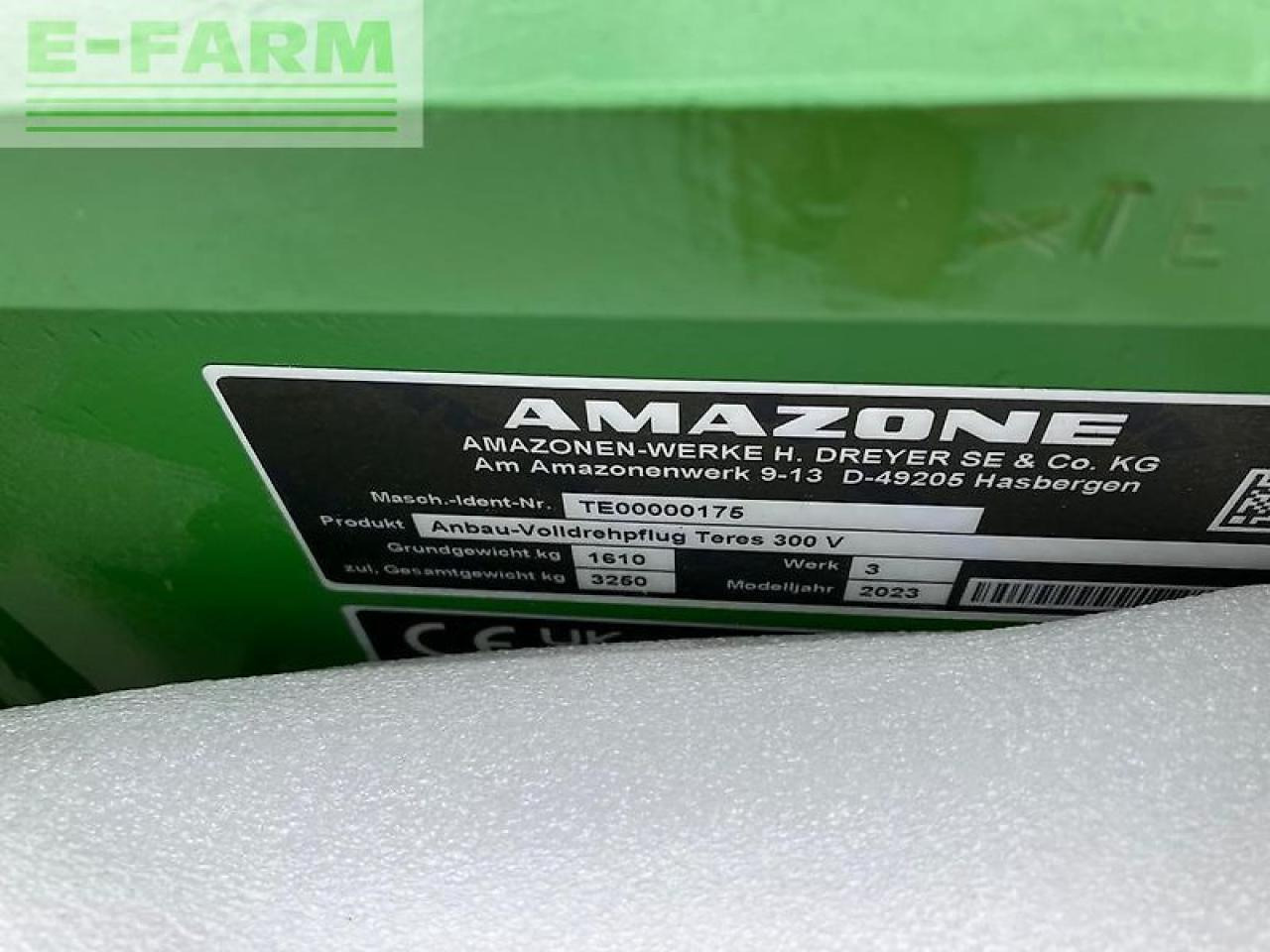 Amazone teres 300 v 5+0 - Distributeur d'engrais: photos 4 Amazone teres 300 v 5+0 - Distributeur d'engrais: photos 4