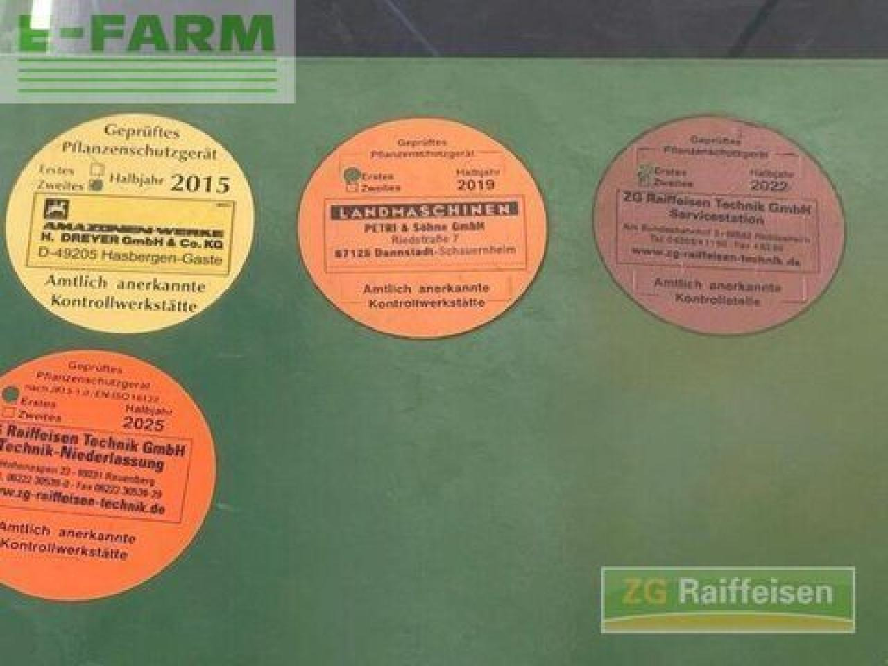 Amazone ux4200 - Pulvérisateur traîné: photos 1 Amazone ux4200 - Pulvérisateur traîné: photos 1