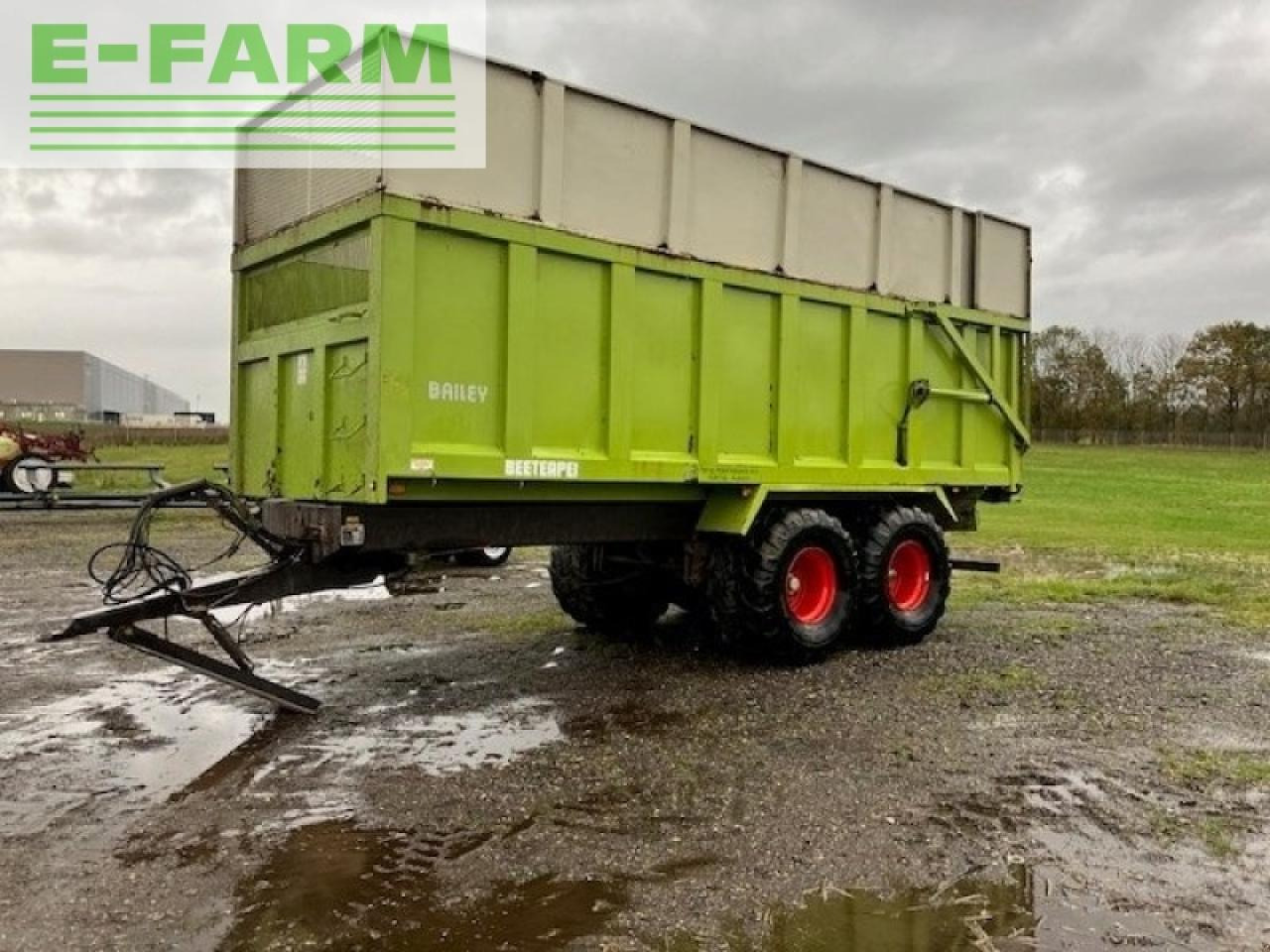 Bailey 18 tons med overbygning og vægt - Benne agricole: photos 2 Bailey 18 tons med overbygning og vægt - Benne agricole: photos 2