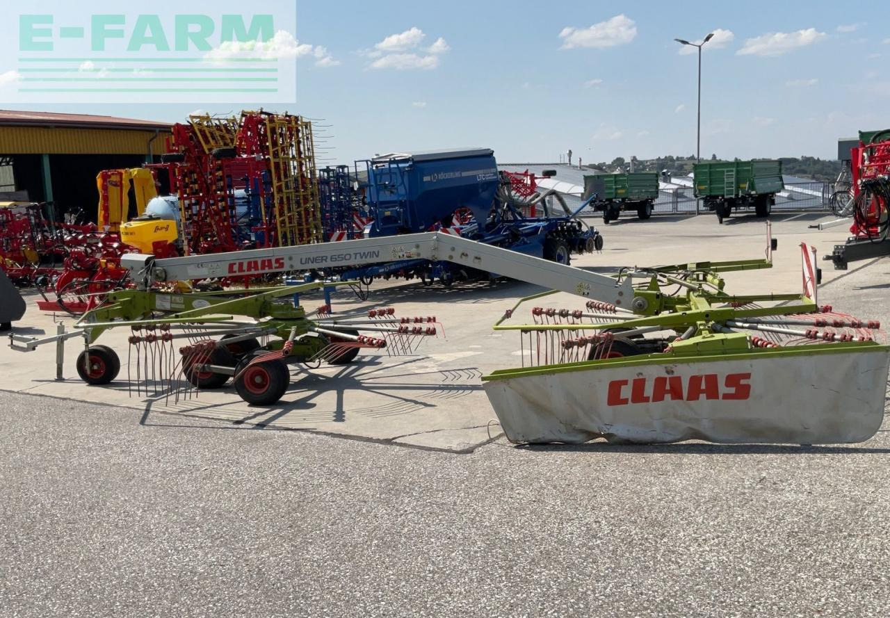 CLAAS Liner 650 TWIN - Faneuse: photos 2 CLAAS Liner 650 TWIN - Faneuse: photos 2