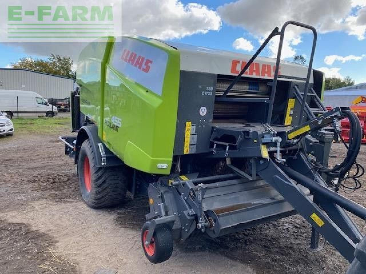 CLAAS ROLLANT 455 UNIWRAP - Presse à balles cubiques: photos 5 CLAAS ROLLANT 455 UNIWRAP - Presse à balles cubiques: photos 5