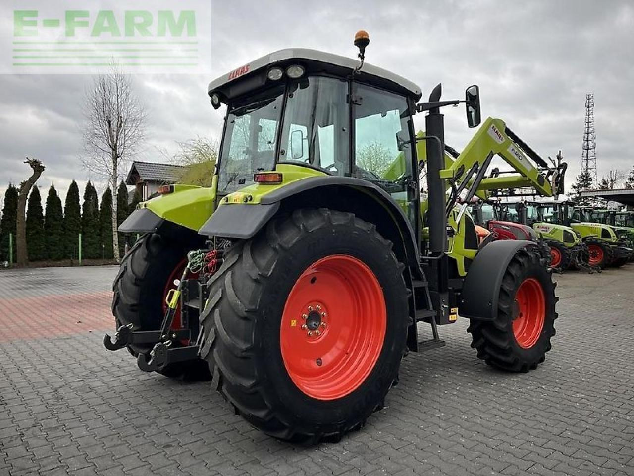 CLAAS ares 617 atz + claas fl120 ATZ - Tracteur agricole: photos 5 CLAAS ares 617 atz + claas fl120 ATZ - Tracteur agricole: photos 5