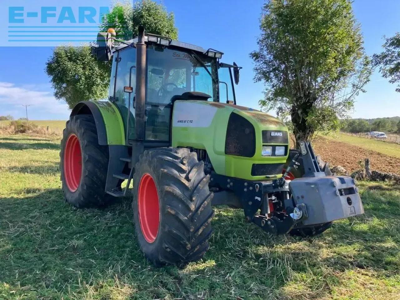 CLAAS ares 656 rz RZ - Tracteur agricole: photos 1 CLAAS ares 656 rz RZ - Tracteur agricole: photos 1