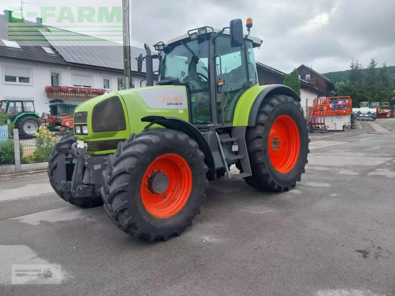 CLAAS ares 816 rz RZ - Tracteur agricole: photos 1 CLAAS ares 816 rz RZ - Tracteur agricole: photos 1