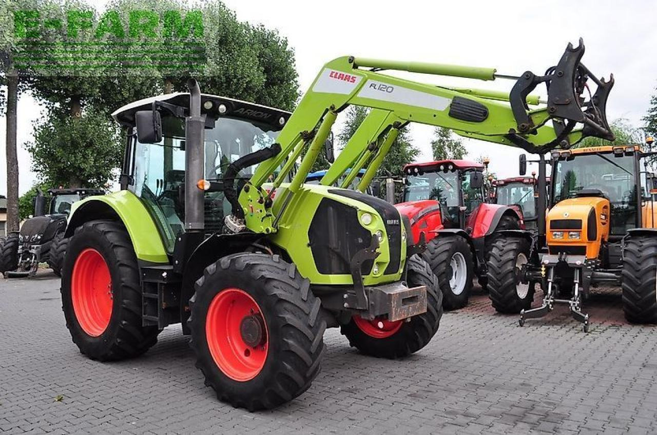 CLAAS arion 530 cis + claas fl120 CIS - Tracteur agricole: photos 4 CLAAS arion 530 cis + claas fl120 CIS - Tracteur agricole: photos 4