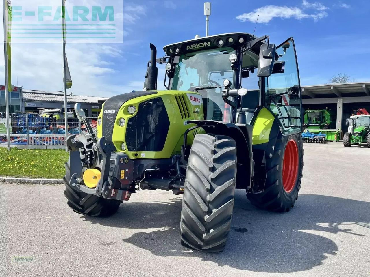 CLAAS arion 550 cmatic cbis CMATIC CEBIS - Tracteur agricole: photos 3 CLAAS arion 550 cmatic cbis CMATIC CEBIS - Tracteur agricole: photos 3