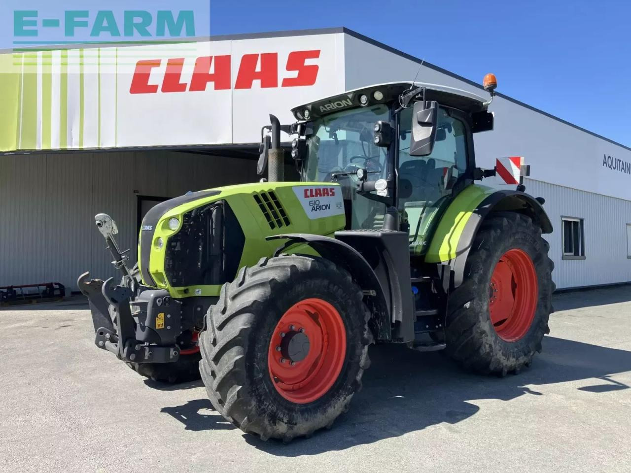 CLAAS arion 610 c-matic + s10 C - Tracteur agricole: photos 1 CLAAS arion 610 c-matic + s10 C - Tracteur agricole: photos 1