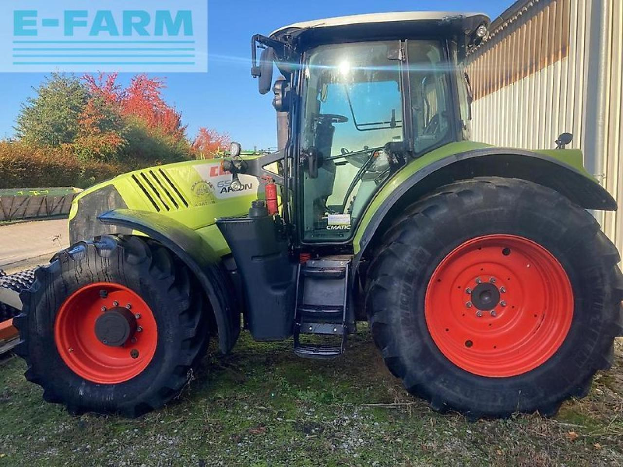 CLAAS arion 650 cmatic CMATIC - Tracteur agricole: photos 1 CLAAS arion 650 cmatic CMATIC - Tracteur agricole: photos 1