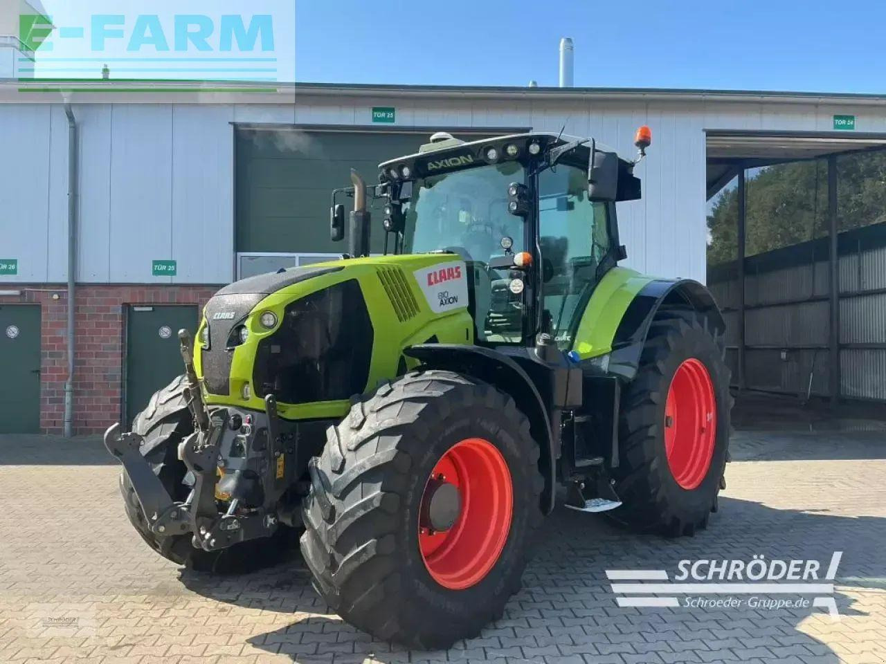 CLAAS axion 810 c-matic | rtk | s10 terminal CMATIC - Tracteur agricole: photos 1 CLAAS axion 810 c-matic | rtk | s10 terminal CMATIC - Tracteur agricole: photos 1