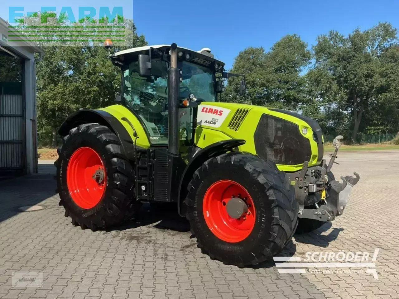 CLAAS axion 810 c-matic | rtk | s10 terminal CMATIC - Tracteur agricole: photos 4 CLAAS axion 810 c-matic | rtk | s10 terminal CMATIC - Tracteur agricole: photos 4