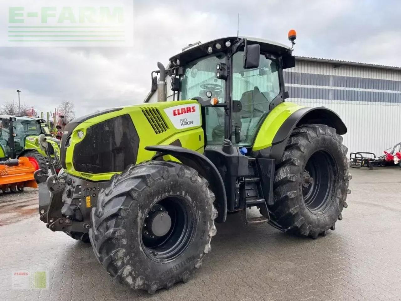 CLAAS axion 810 cmatic (vorrüstung gps) CMATIC - Tracteur agricole: photos 1 CLAAS axion 810 cmatic (vorrüstung gps) CMATIC - Tracteur agricole: photos 1