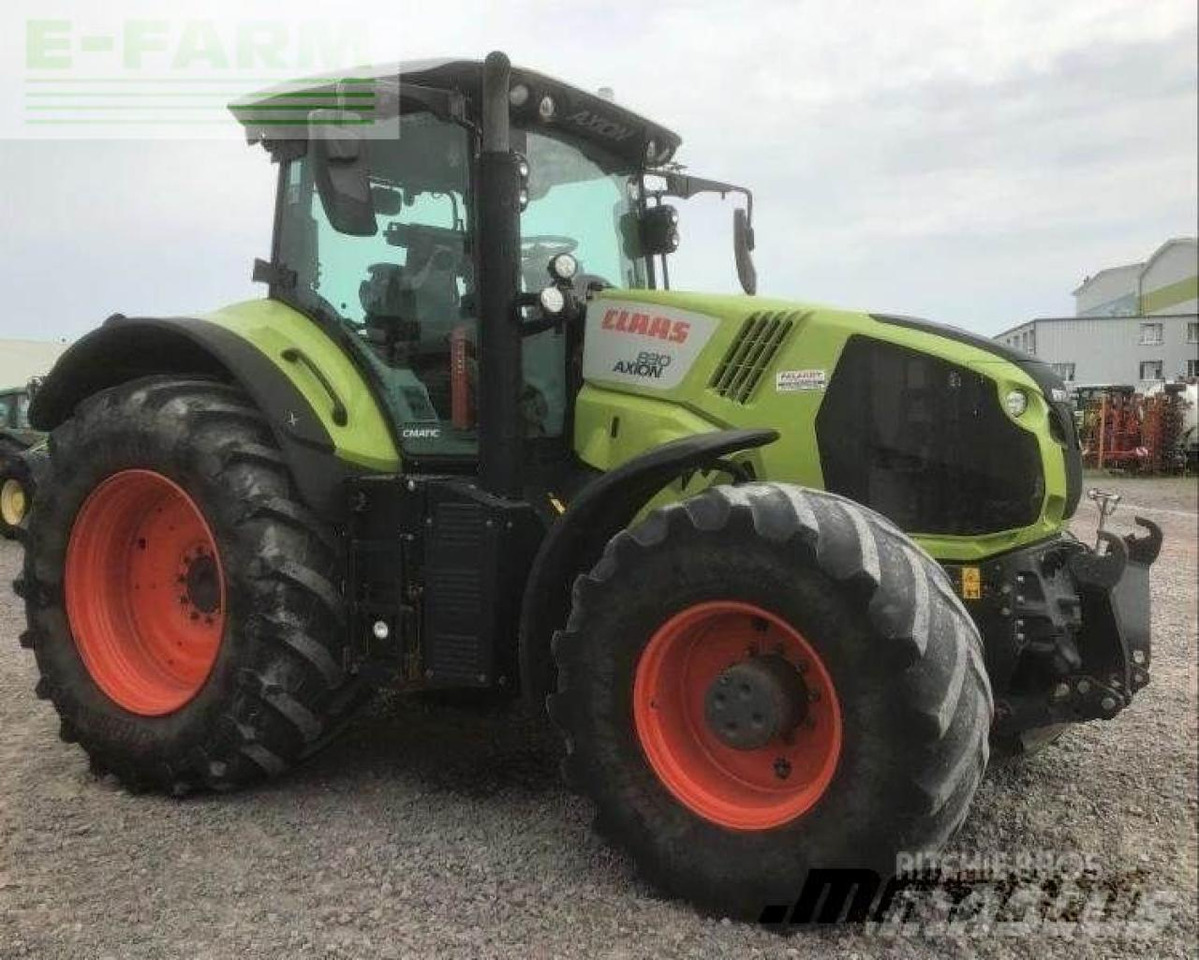 CLAAS axion 830 - Tracteur agricole: photos 2 CLAAS axion 830 - Tracteur agricole: photos 2