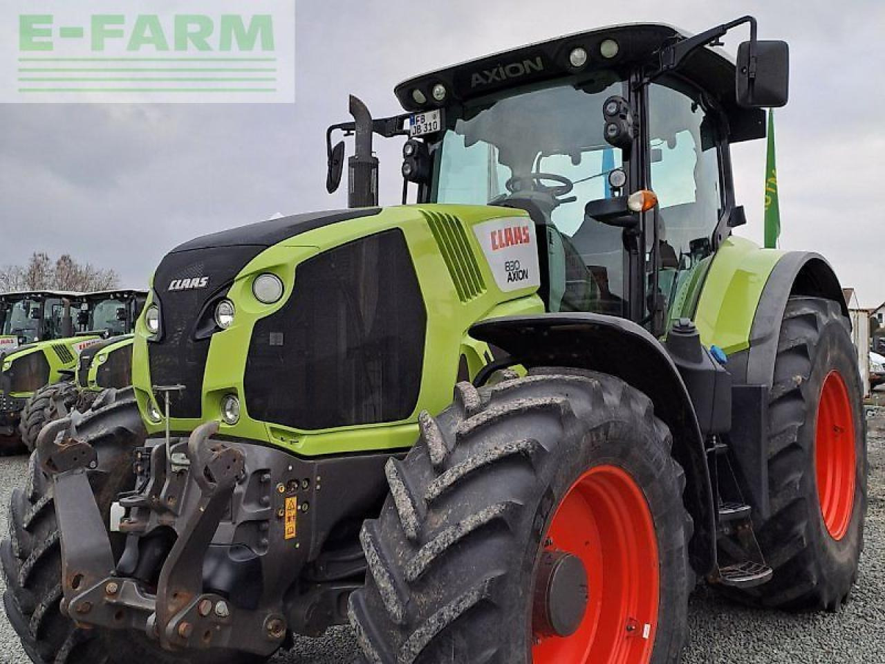 CLAAS axion 830 cebis - Tracteur agricole: photos 2 CLAAS axion 830 cebis - Tracteur agricole: photos 2
