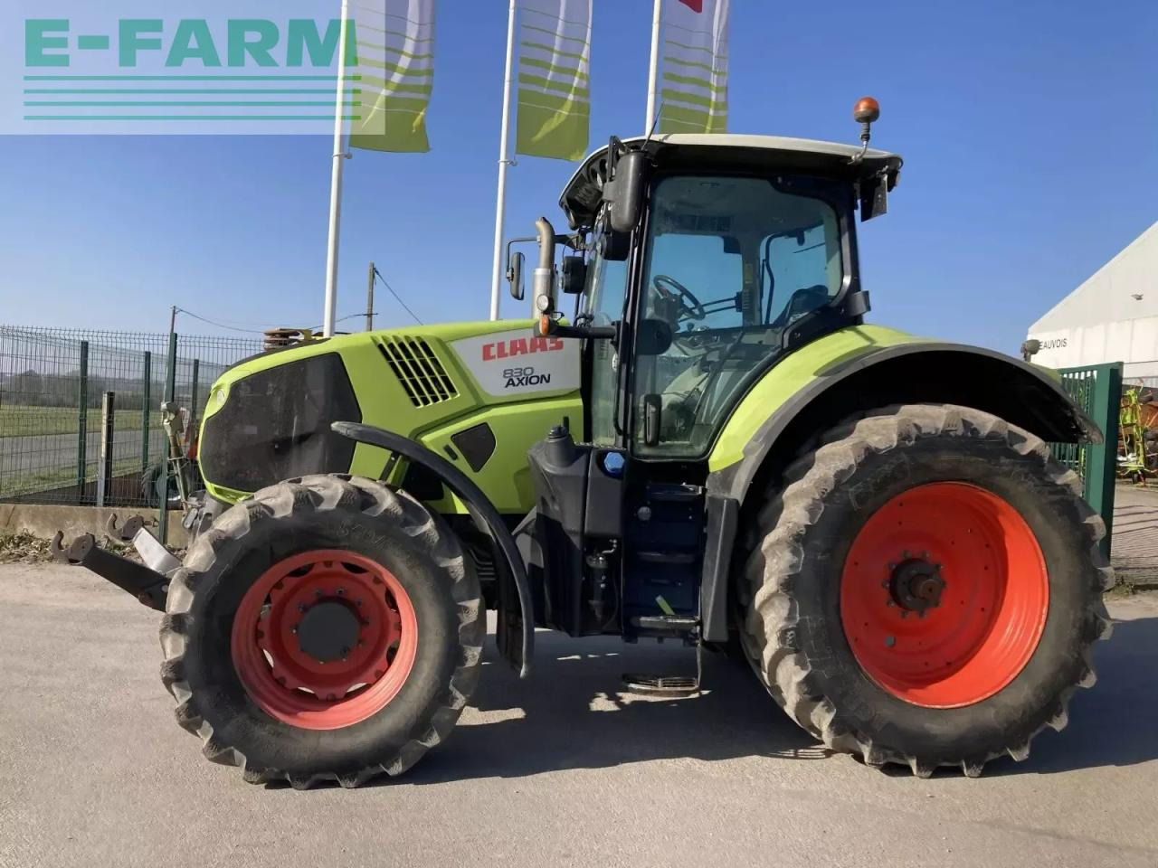 CLAAS axion 830 cebis - Tracteur agricole: photos 1 CLAAS axion 830 cebis - Tracteur agricole: photos 1