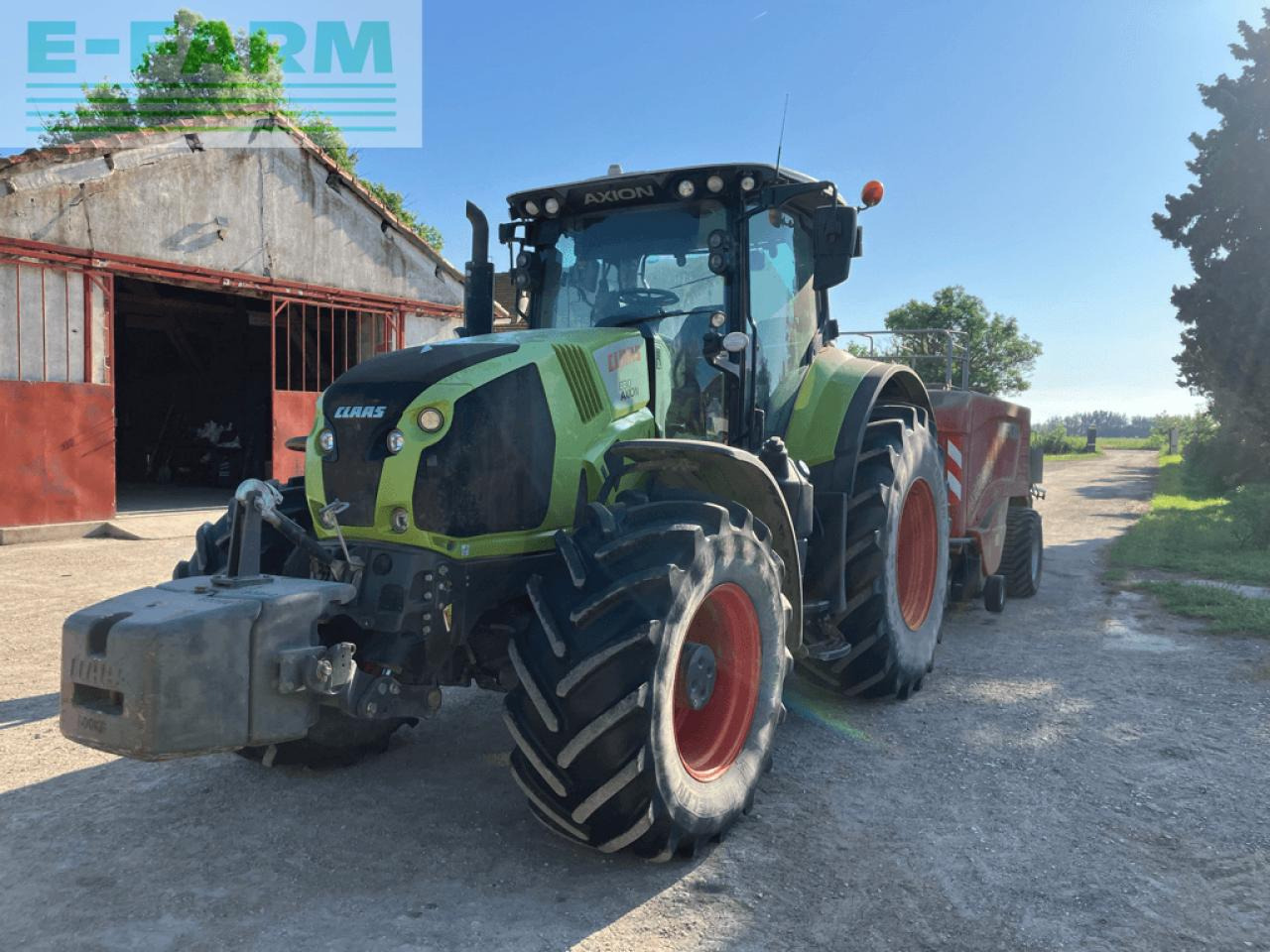 CLAAS axion 830 cmatic CMATIC - Tracteur agricole: photos 1 CLAAS axion 830 cmatic CMATIC - Tracteur agricole: photos 1
