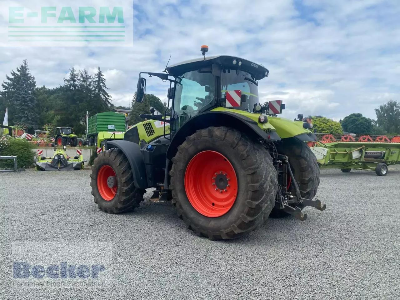 CLAAS axion 870 c-matic CMATIC - Tracteur agricole: photos 3 CLAAS axion 870 c-matic CMATIC - Tracteur agricole: photos 3