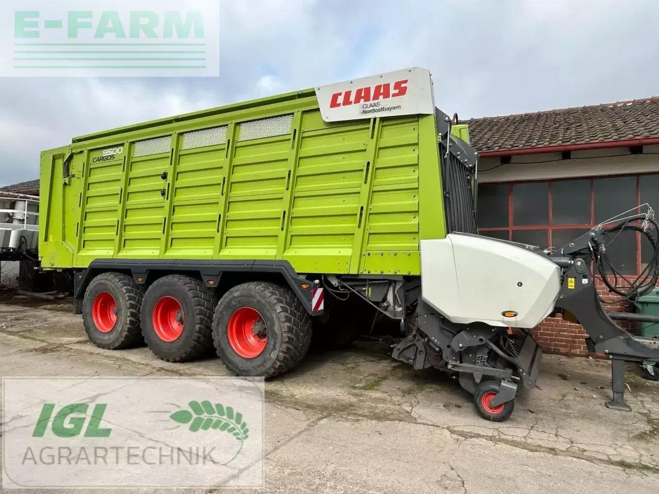 CLAAS carcos 9500 tridem - Autochargeuse: photos 2 CLAAS carcos 9500 tridem - Autochargeuse: photos 2