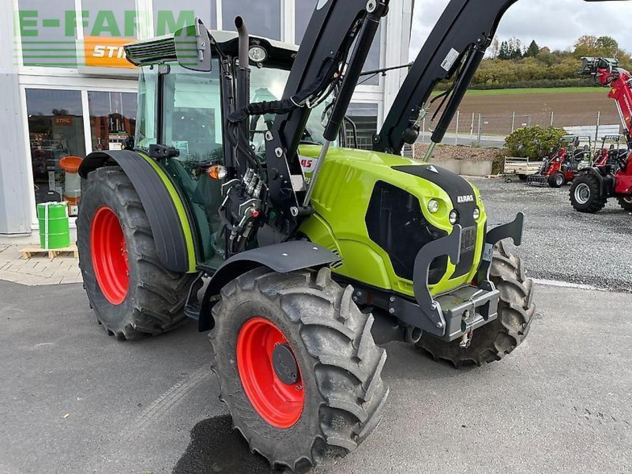 CLAAS elios 210 mit frontlader und druckluftbremsanlage - Tracteur agricole: photos 3 CLAAS elios 210 mit frontlader und druckluftbremsanlage - Tracteur agricole: photos 3