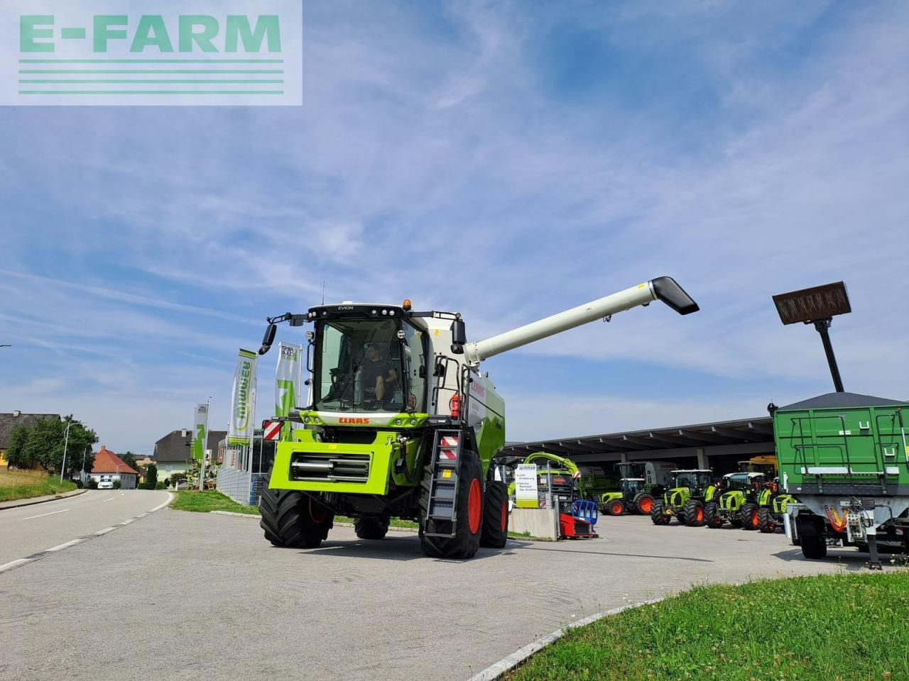 CLAAS evion 410 - Moissonneuse-batteuse: photos 2 CLAAS evion 410 - Moissonneuse-batteuse: photos 2