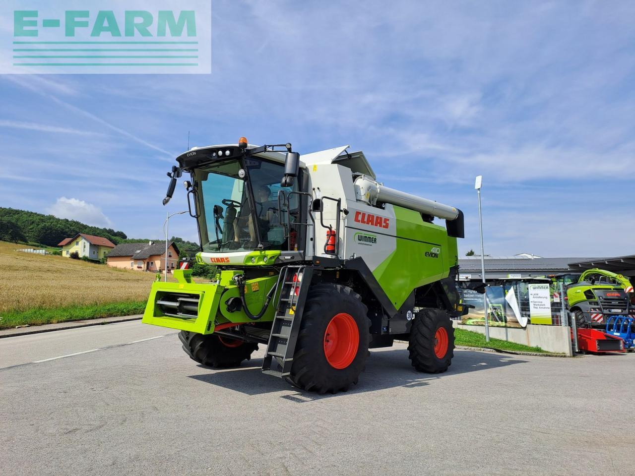 CLAAS evion 410 - Moissonneuse-batteuse: photos 3 CLAAS evion 410 - Moissonneuse-batteuse: photos 3