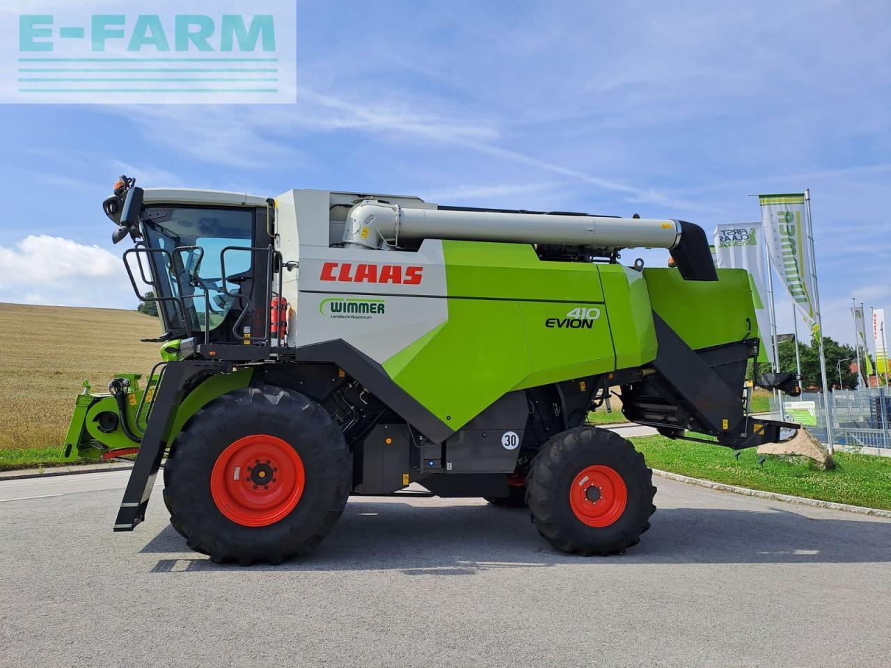 CLAAS evion 410 - Moissonneuse-batteuse: photos 2 CLAAS evion 410 - Moissonneuse-batteuse: photos 2