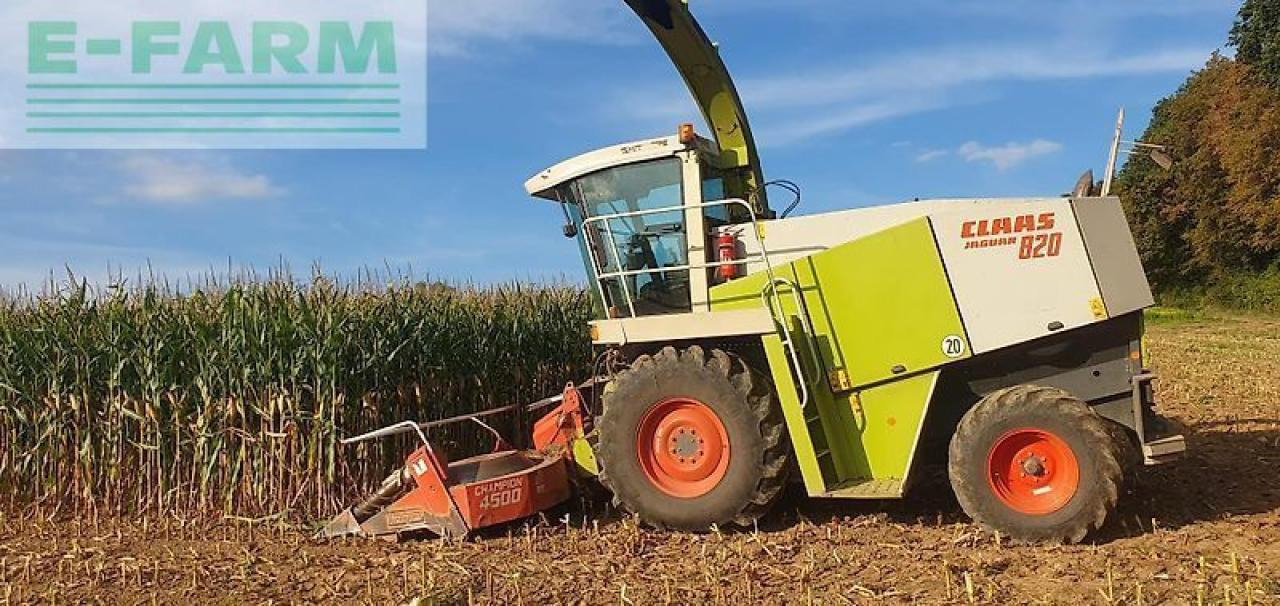 CLAAS jaguar 820 - Ensileuse: photos 1 CLAAS jaguar 820 - Ensileuse: photos 1