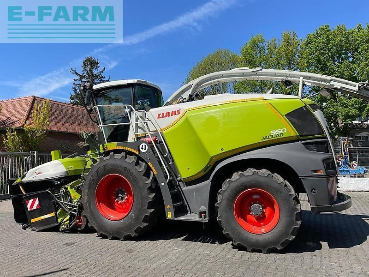 Ensileuse CLAAS jaguar 950 e5: photos 9