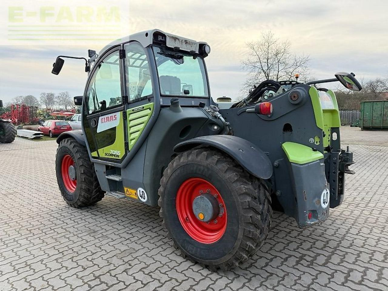 CLAAS scorpion 7055 - Chariot télescopique: photos 3 CLAAS scorpion 7055 - Chariot télescopique: photos 3