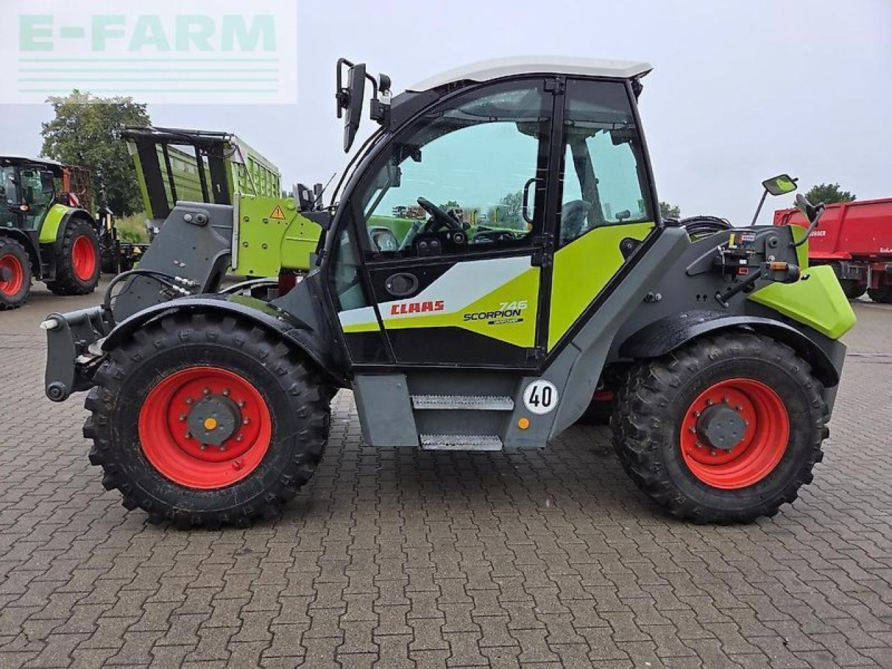CLAAS scorpion 746 - Chariot télescopique: photos 1 CLAAS scorpion 746 - Chariot télescopique: photos 1