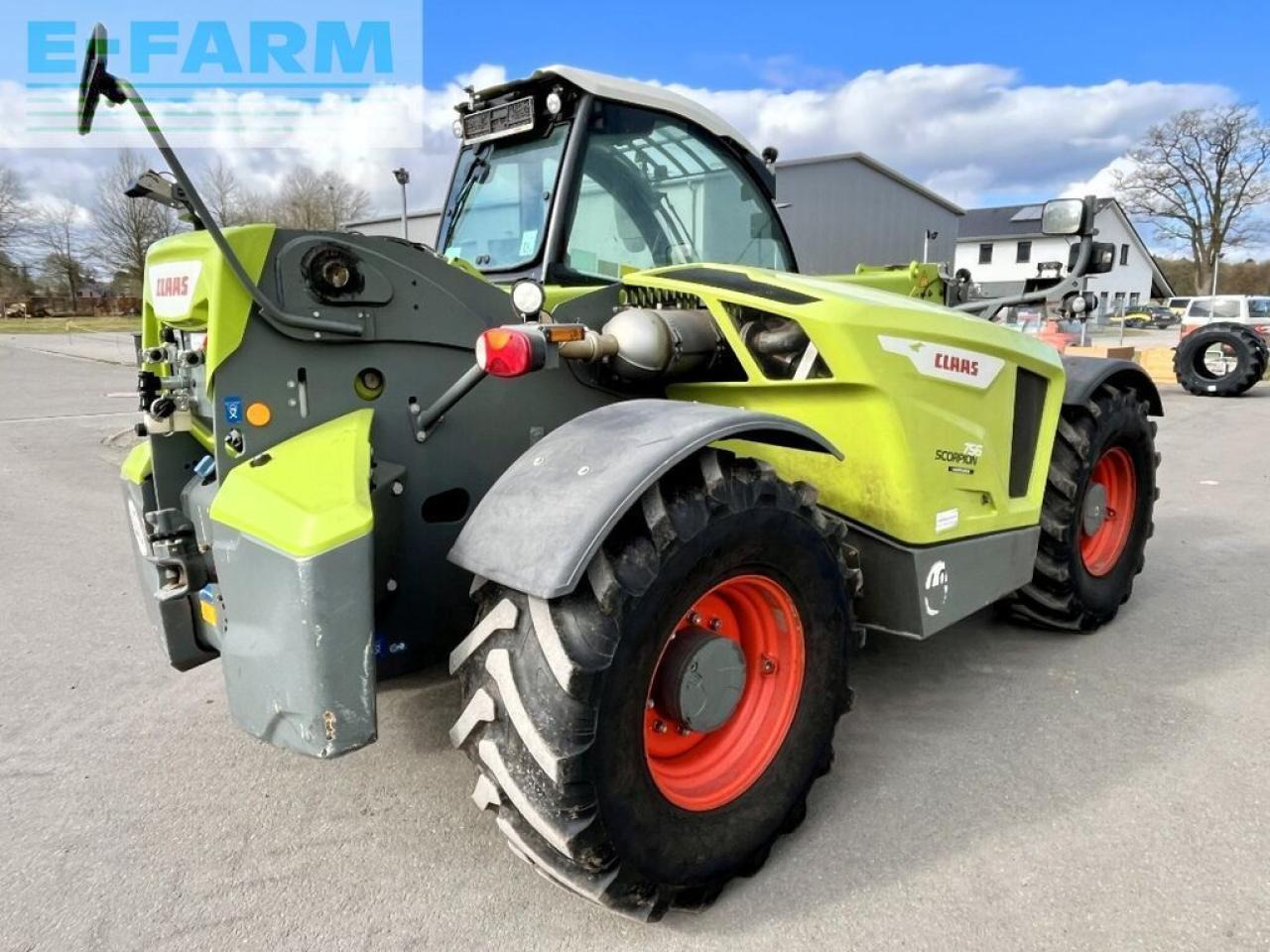 Chariot télescopique CLAAS scorpion 756 varipower plus, klima, drulu, 40 km: photos 8