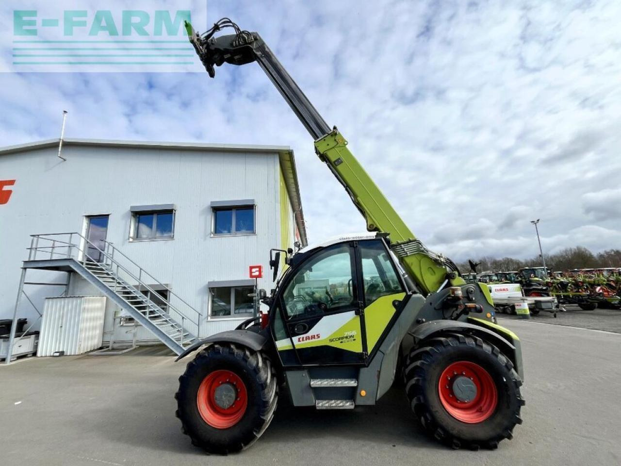 Chariot télescopique CLAAS scorpion 756 varipower plus, klima, drulu, 40 km: photos 9