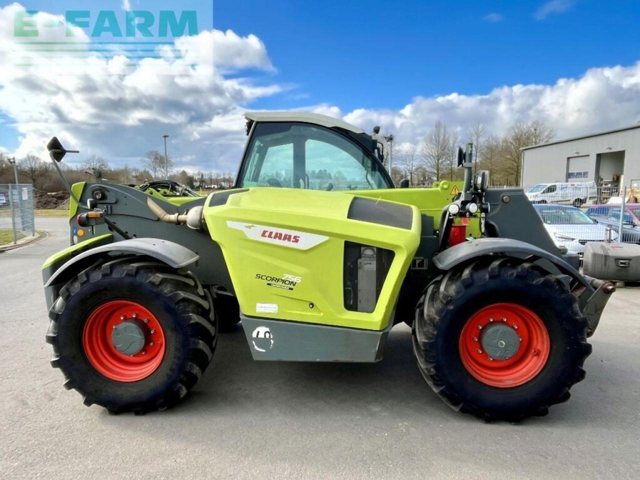 Chariot télescopique CLAAS scorpion 756 varipower plus, klima, drulu, 40 km: photos 6