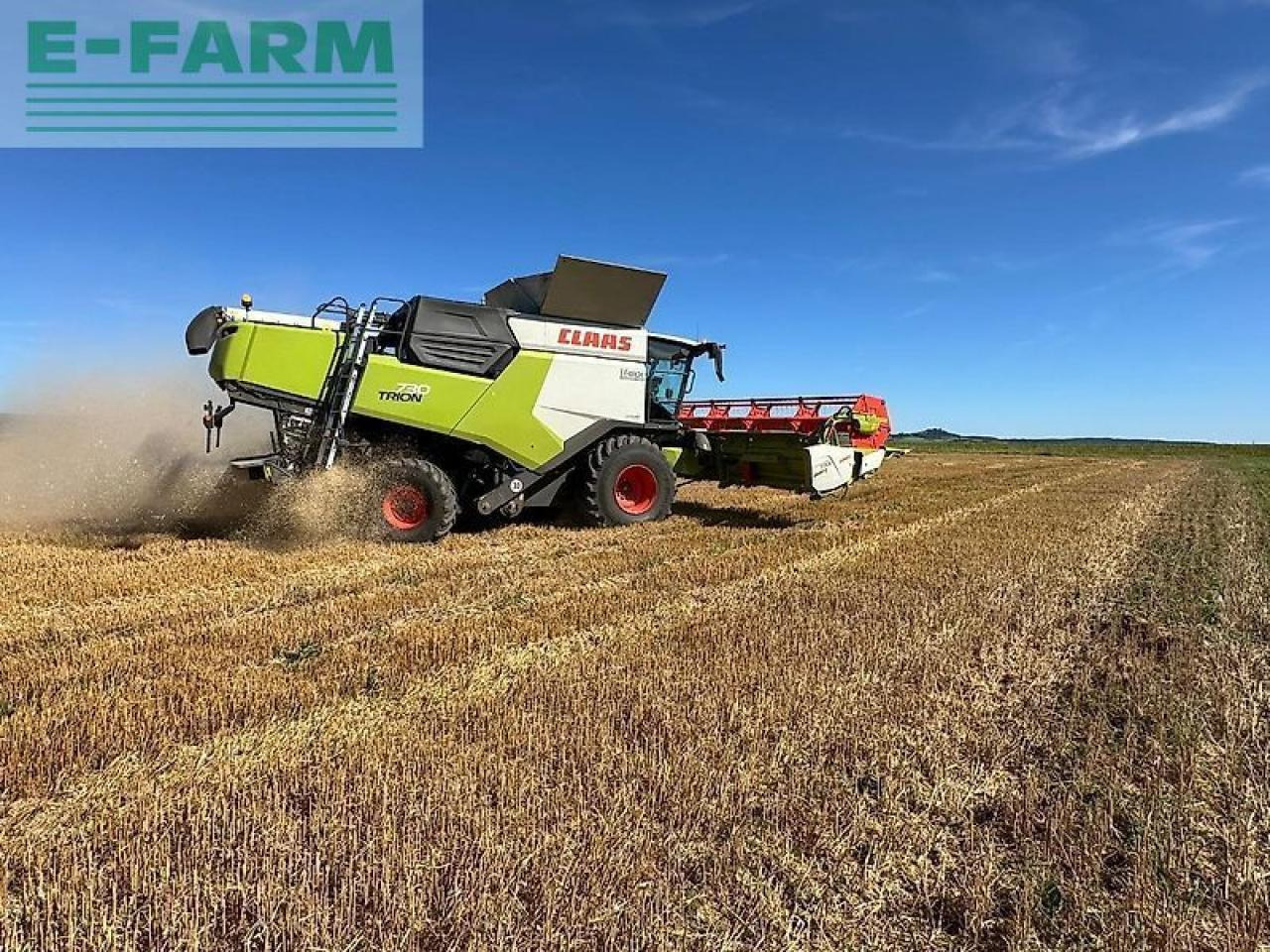 CLAAS trion 730 - Moissonneuse-batteuse: photos 2 CLAAS trion 730 - Moissonneuse-batteuse: photos 2