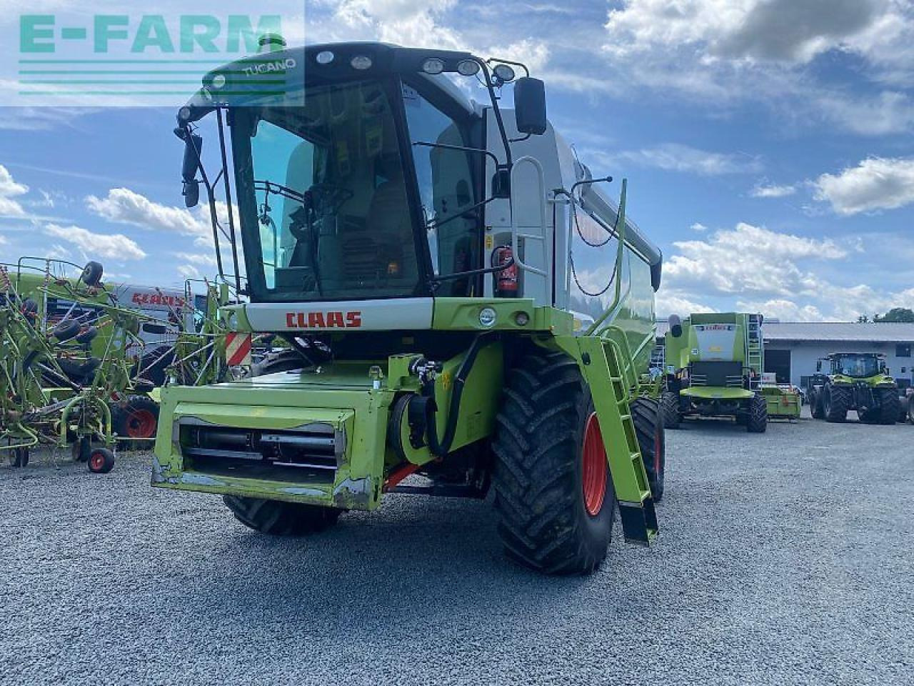 CLAAS tucano 570 - Moissonneuse-batteuse: photos 4 CLAAS tucano 570 - Moissonneuse-batteuse: photos 4