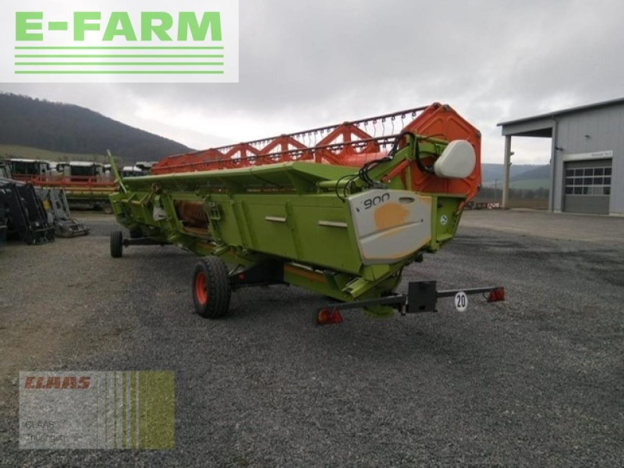 CLAAS v 900 + tw - Tracteur agricole: photos 3 CLAAS v 900 + tw - Tracteur agricole: photos 3