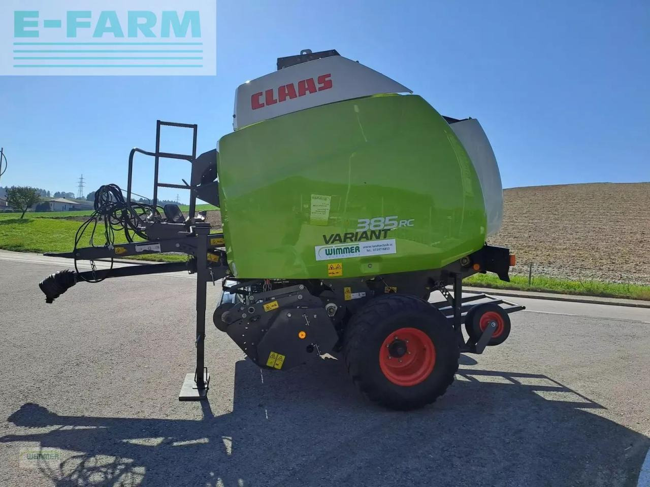CLAAS variant 385 rc - Presse à balles cubiques: photos 3 CLAAS variant 385 rc - Presse à balles cubiques: photos 3