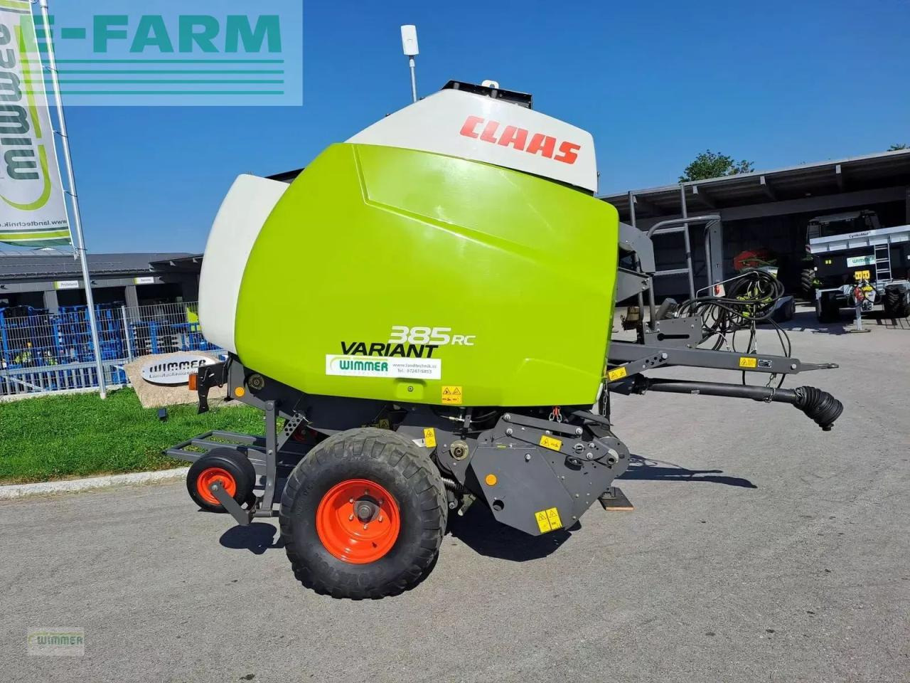 CLAAS variant 385 rc - Presse à balles cubiques: photos 5 CLAAS variant 385 rc - Presse à balles cubiques: photos 5