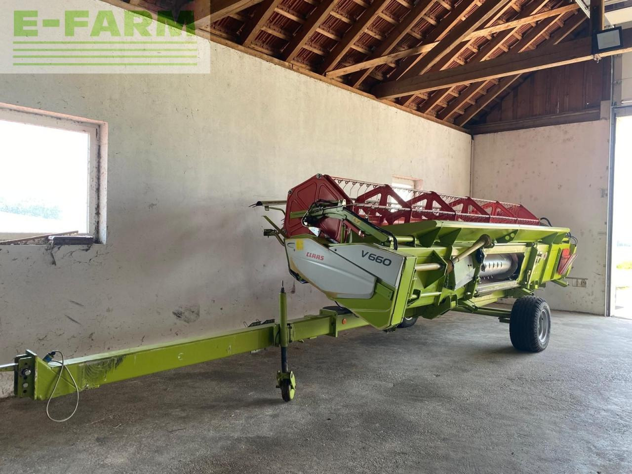 CLAAS vario 660 inkl. wagen - Moissoneuse: photos 1 CLAAS vario 660 inkl. wagen - Moissoneuse: photos 1