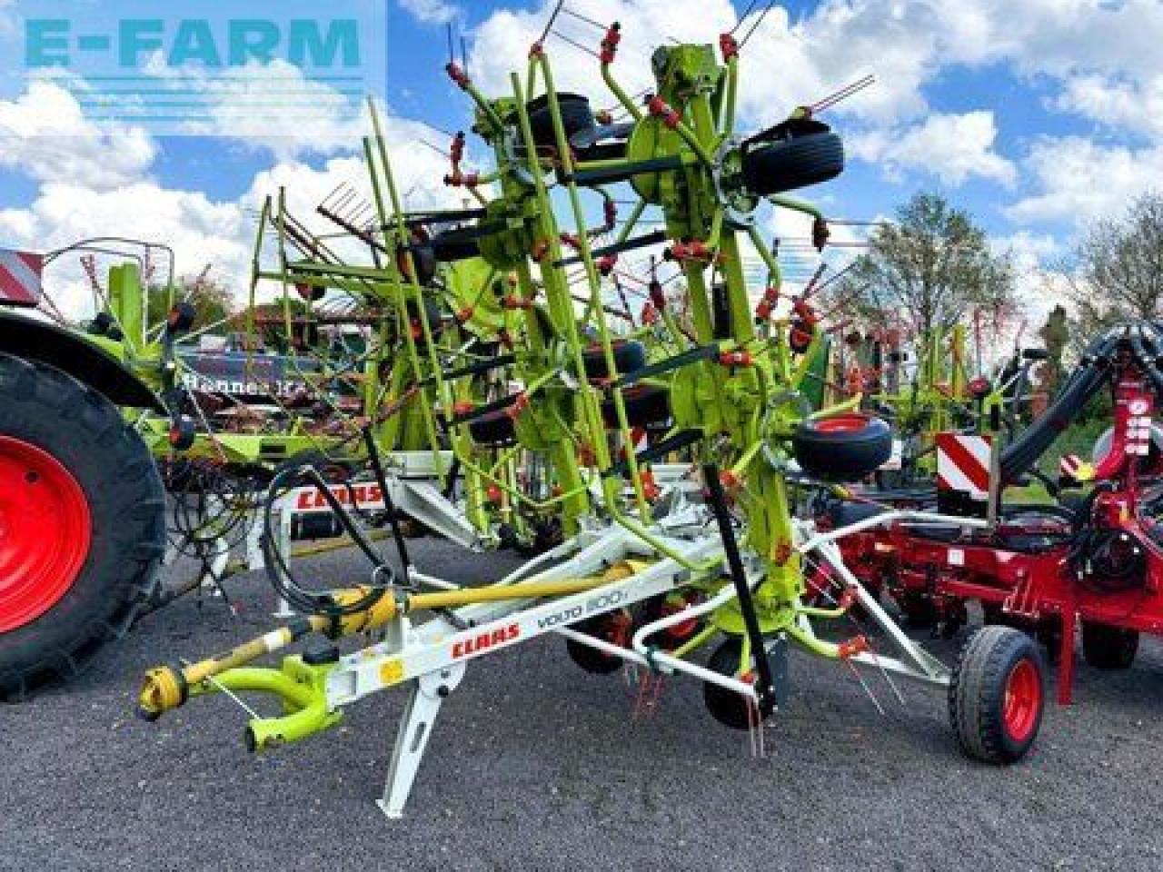 CLAAS volto 1100 t, wie neu ! - Faneuse: photos 1 CLAAS volto 1100 t, wie neu ! - Faneuse: photos 1